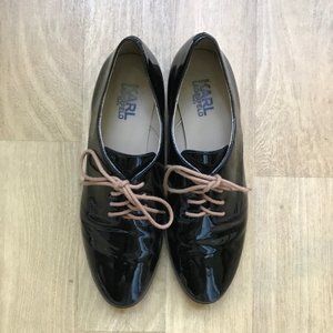 Karl Lagerfeld Patent Leather Shoes